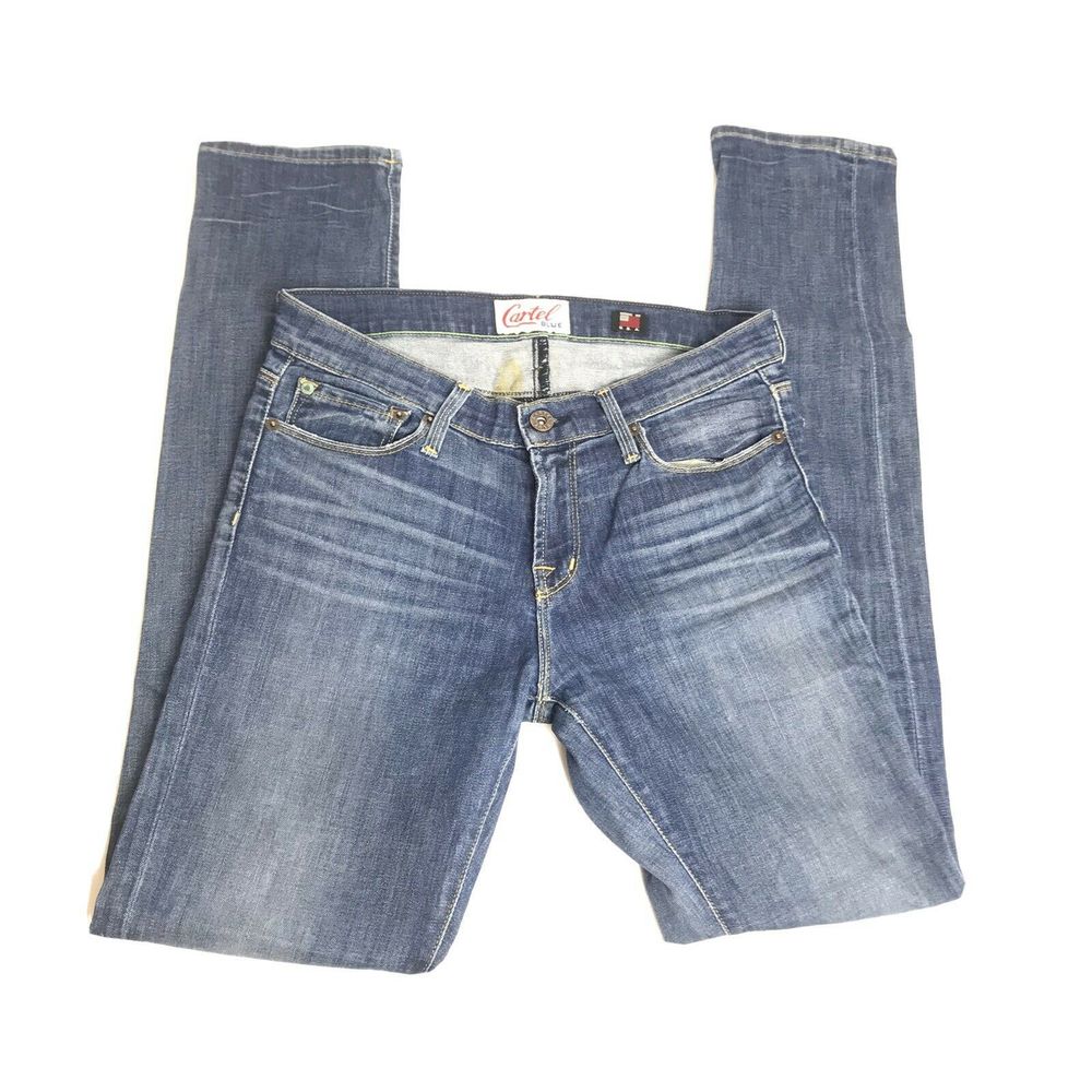 Cartel Blue Made In USA Skinny Jeans